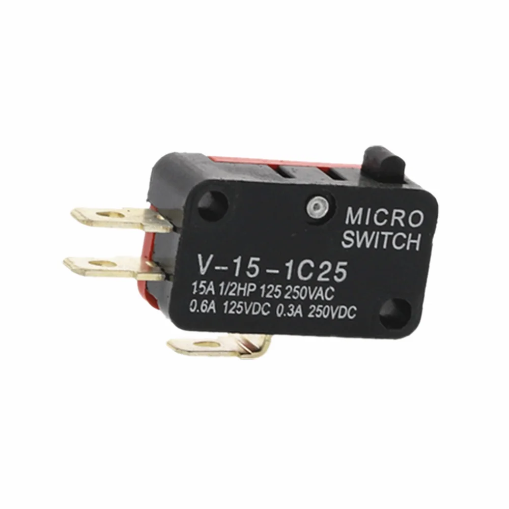 Microswitch 15A V3 divers leviers et terminaux V15 1c25 SPDT micro switch 