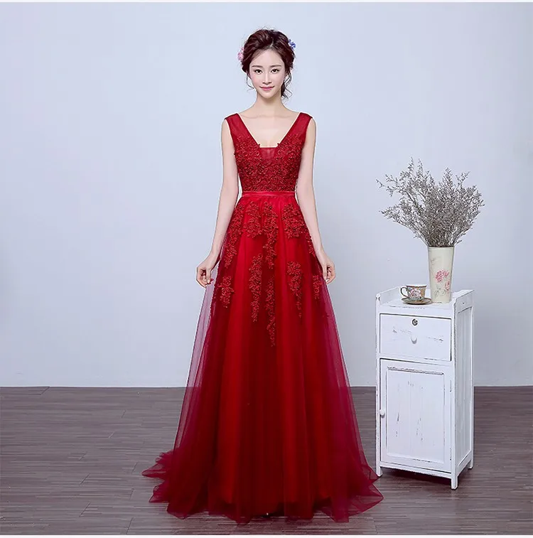 Robe De Soiree, красное вино, платья подружки невесты, румяные, кружевные, с бисером, сексуальные, с открытой спиной, для свадьбы, вечеринки, элегантные, темно-синие, вечерние, для выпускного вечера