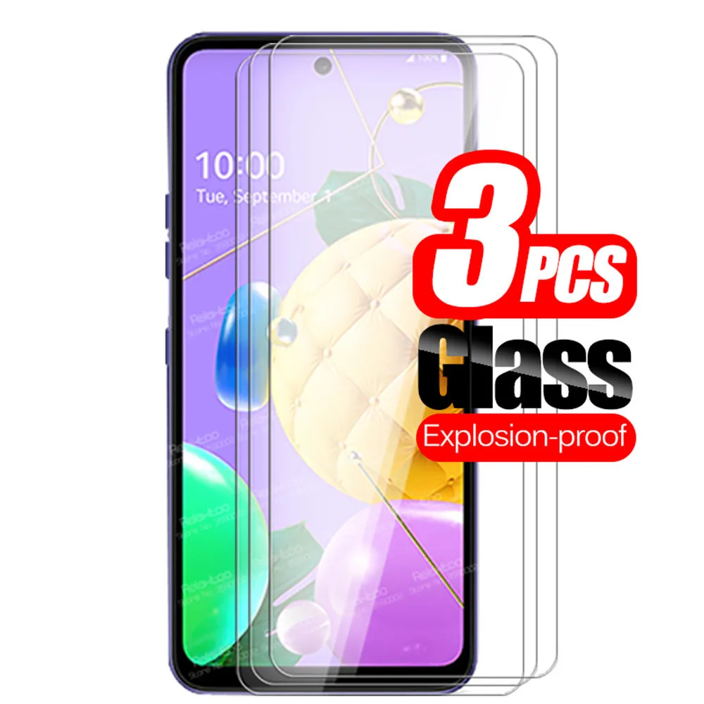 3 шт. закаленное стекло для LG Q52 K52 K42 K41S K61 K22 LGK52 LGQ52 LGK42 LGK41S LGK61 LGK22 Защитная пленка