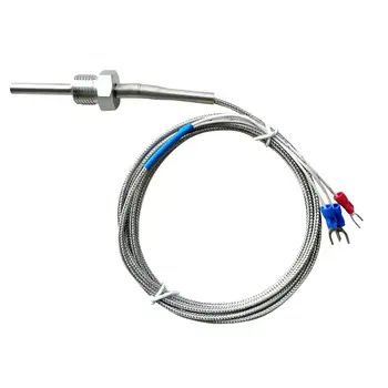 

Platinum resistance PT100 platinum thermal resistance temperature sensor anti-corrosion waterproof type Thermistor Thermal Cable