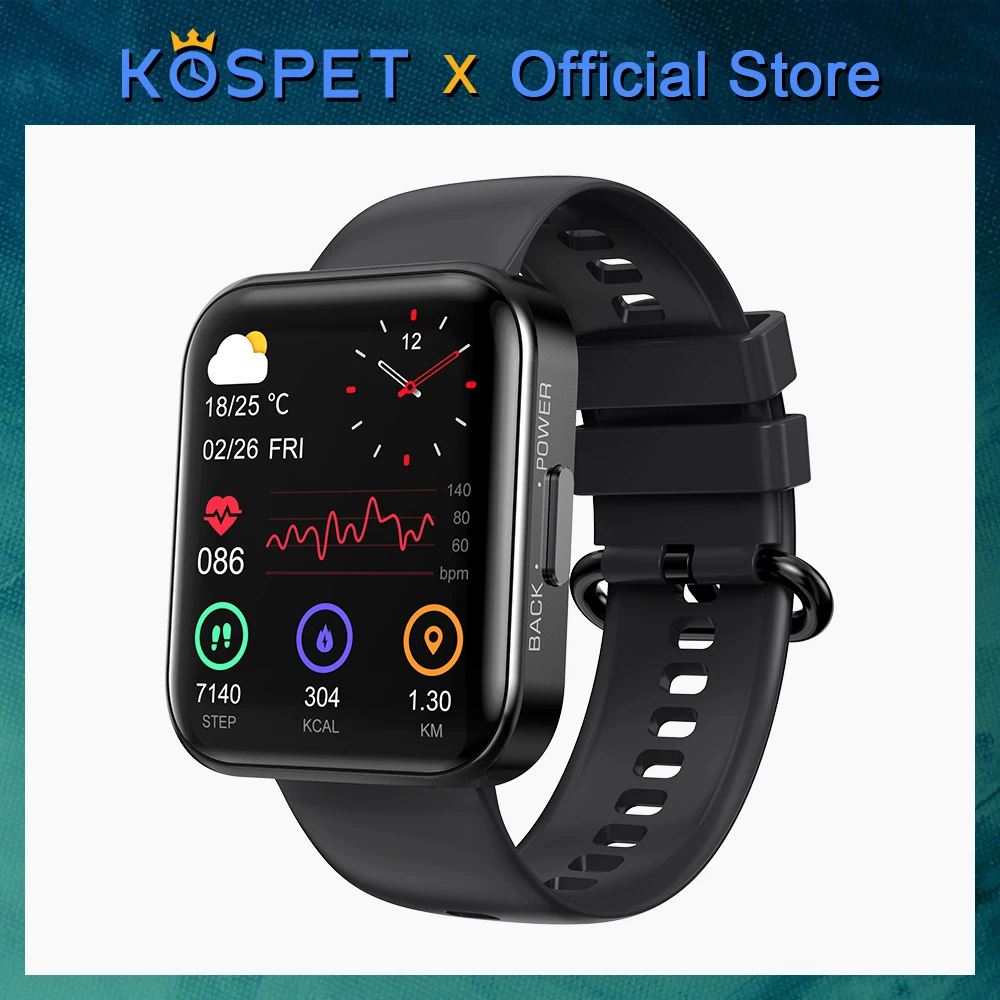 NEW 2021 KOSPET MAGIC 3 Smartwatch For Men Waterproof Bluetooth Band Sport Fitness Bracelet Smart Clock Women For IOS Android