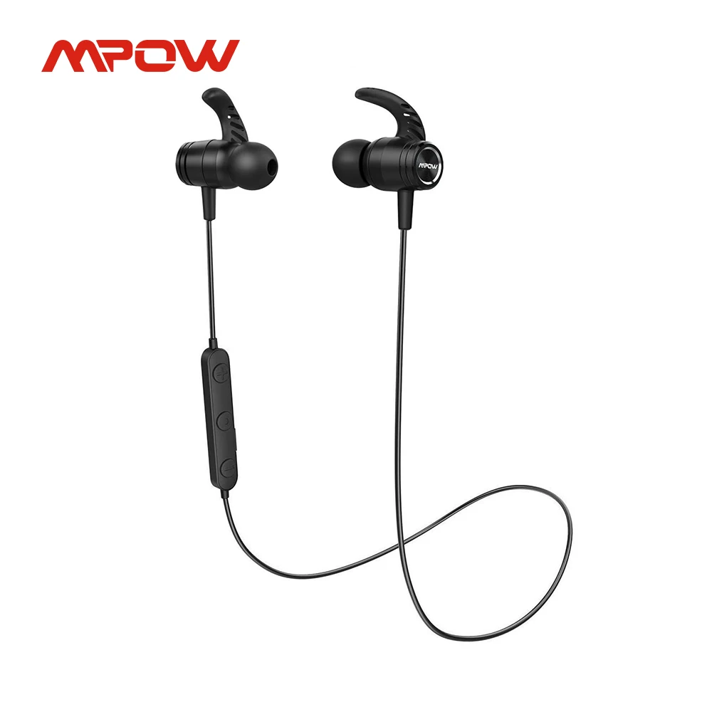 Photo Product Mpow S10 Pro Bluetooth 5.0 Earphones Wireless Sport Earbuds with Mic IPX7 Waterproof Magnetic 14H Playtime for Running Gym Work