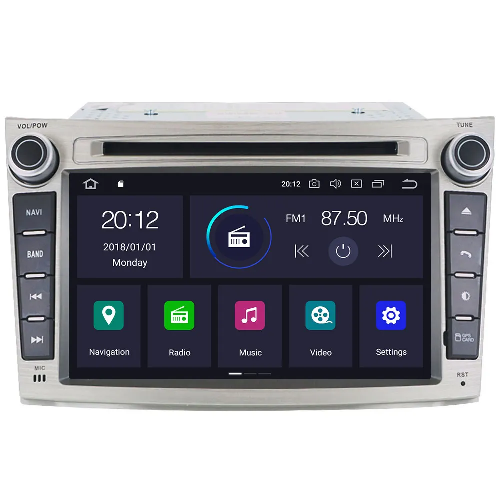 Android 9 с ips DSP экраном для Subaru Outback Legacy 2009- автомобильный радиоприемник с навигацией GPS мультимедиа головное устройство плеер DVD