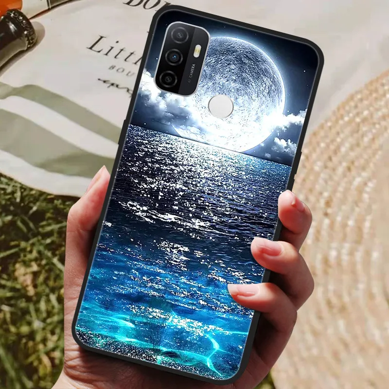 Cat and Wolf Painted Silicone Soft Phone Case - Artistic Back Cover s