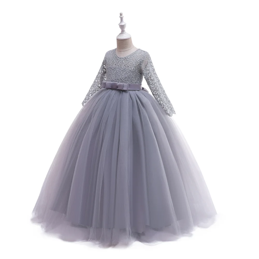 Teenage Girls Dresses For Girl 10 12 14 Year Birthday Fancy Prom Gown Flower Girls, Children Princess Party Dress Kids Clothing