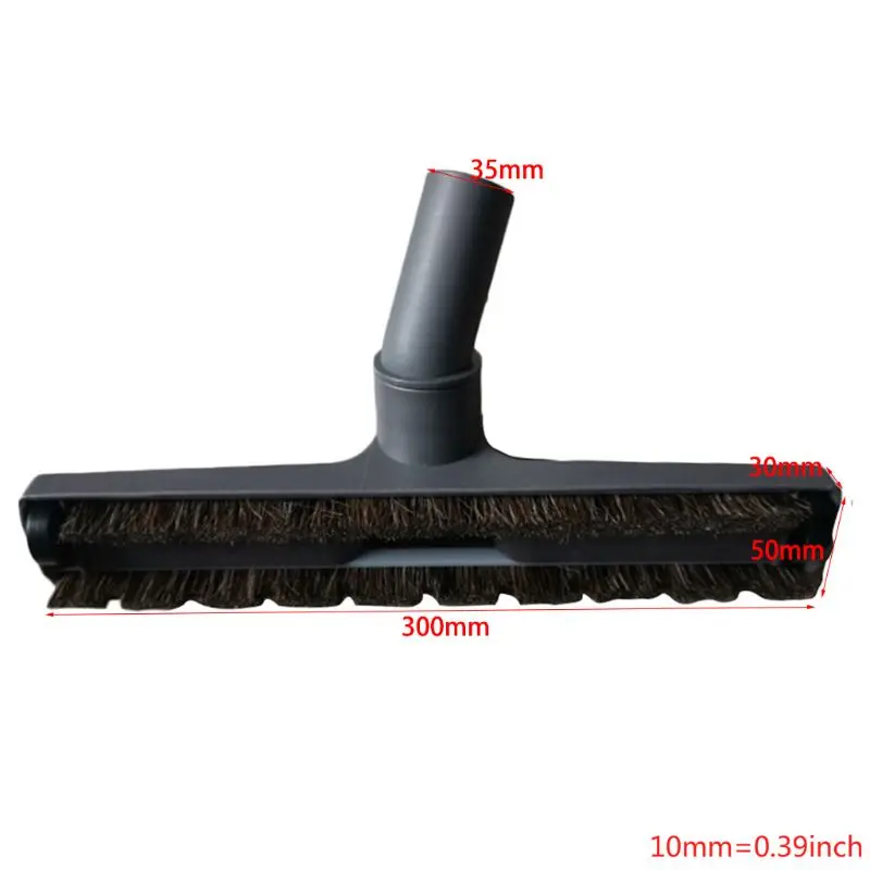 

32mm Vacuum Cleaner Attachment Swivel Dust Brush Head Tool 360 Degrees Floor Brush Tool Replacements G8TC