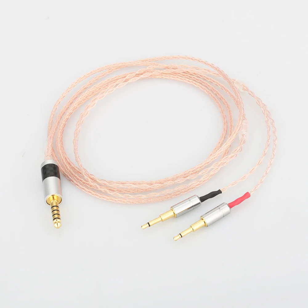 Audiocrast 2 5/3 5/4 4/XLR сбалансированный Медь наушников обновления кабель для OPPO PM 1 HE1000