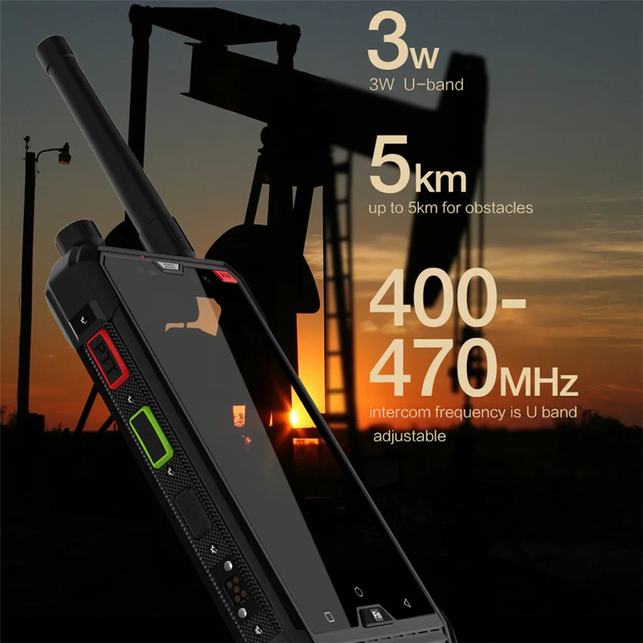 CONQUEST S1 IP68 Walkie Talkie Rugged Phone 1D 2D Bar/QR Code Scanner/RFID/NFC/OTG/IoT Intelligent Handheld Shockproof cellphone