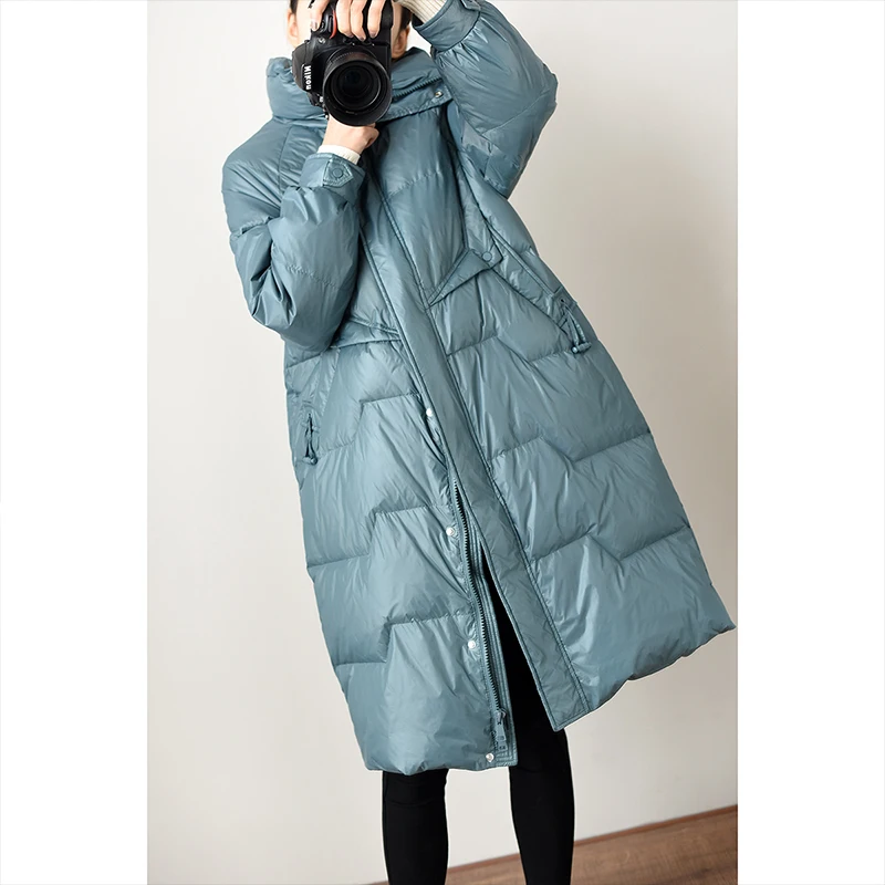 Ailegogo 2020 Winter Jacket Stand Collar Women