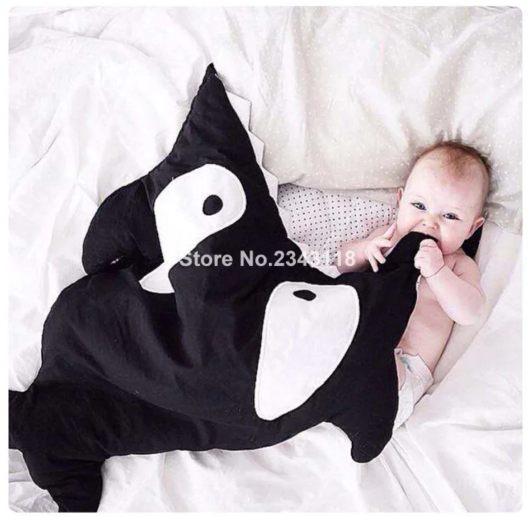 Детские спальные мешки и хлопчатобумажные ткани The Whale Shark Baby, много цветов, детская одежда для мальчиков и девочек, свободный размер