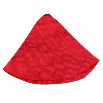 

Racing Bride Red Hyper Fabric Shift Boot JDM Shift Knob Cover for Universal Car
