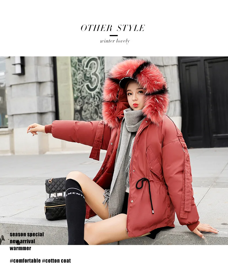Зимнее теплое Женское пальто с капюшоном, хлопковое пальто, высокое качество, толстая молния, фронтфлай, 4 цвета, с карманами, J9547-496S-A