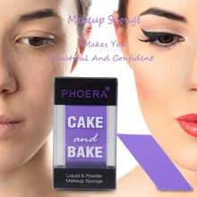 1 шт. в форме параллелограммы косметический слоеный макияж смешивание губок крем для лица смешивание косметический порошок слоеный