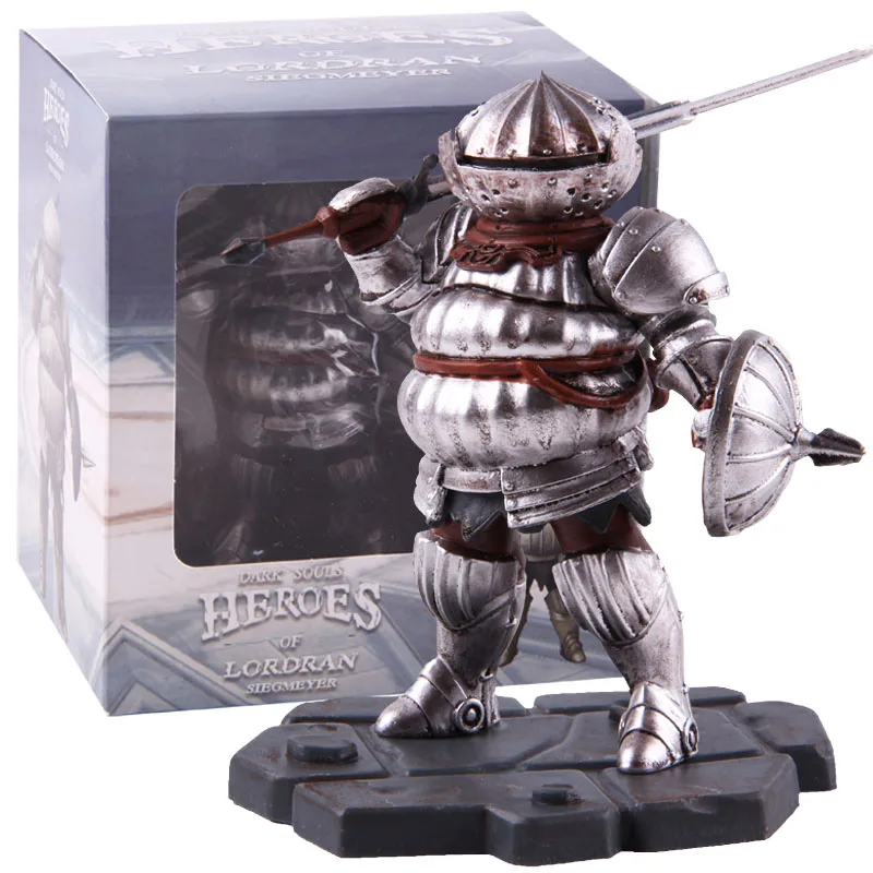 with colorful box Dark Souls герои Siegmeyer Фигурки ПВХ фигурка Коллекционная модель игрушки Горячая игра фигурка кукла - Цвет: with colorful box