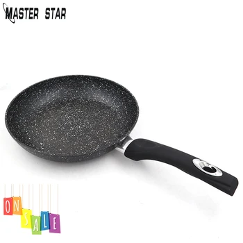 

Master Star 2020 New Design Top Quality Frying Pan Granite Pot Coating Non-stick Fry Pan Induction Use Grill Pans Cookware