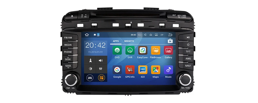 Автомобильный dvd-плеер gps навигация для Kia Sorento Prime KX7 автомобильный Android мультимедийная система экран Радио стерео