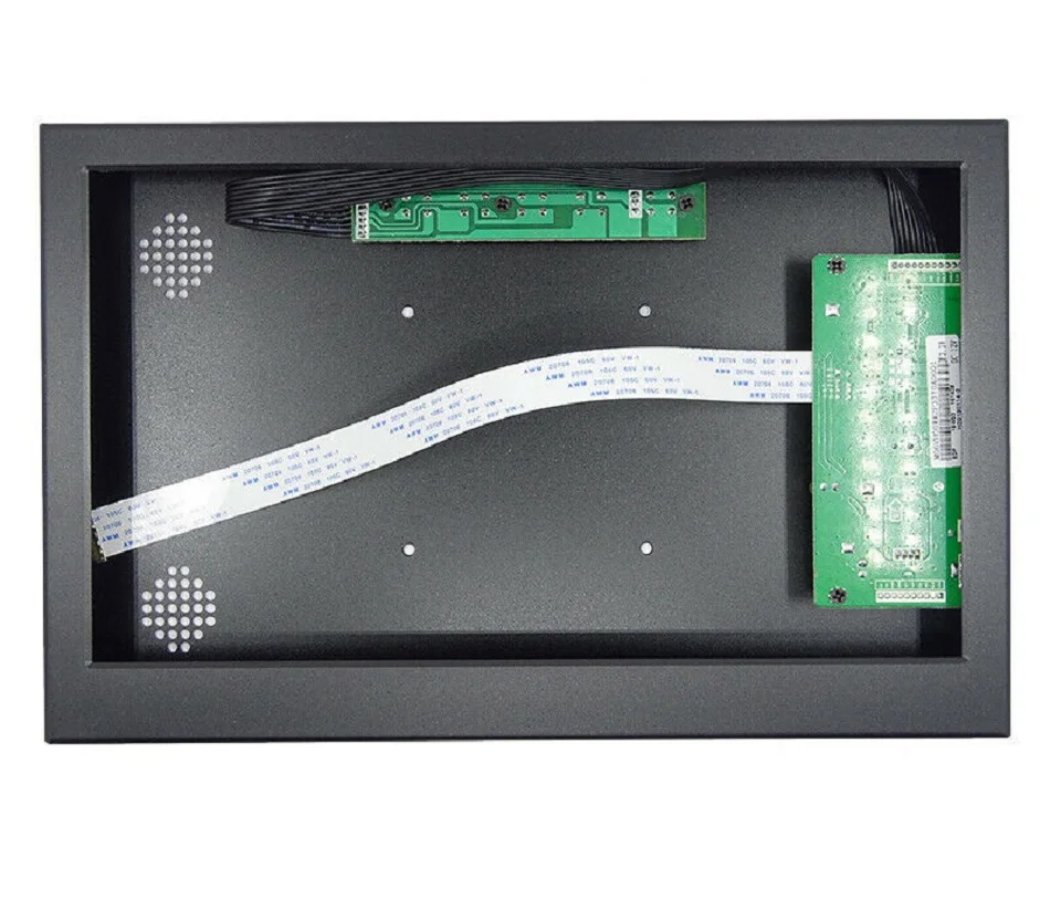 

universal compatible Metal alloy case + 2 EDP Controller board for 13.3" LCD LED 16:9 panel DIY