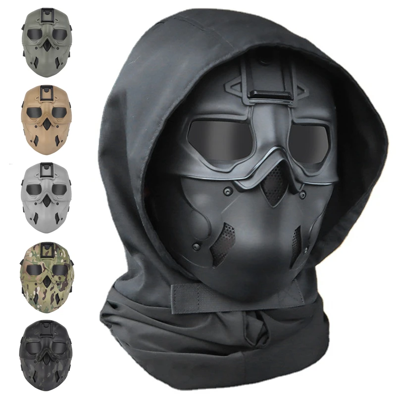 

Tactical Mask Airsoft Impact Resistant Eye Protection Goggles for Paintball Airsoft Tracer With Headgear
