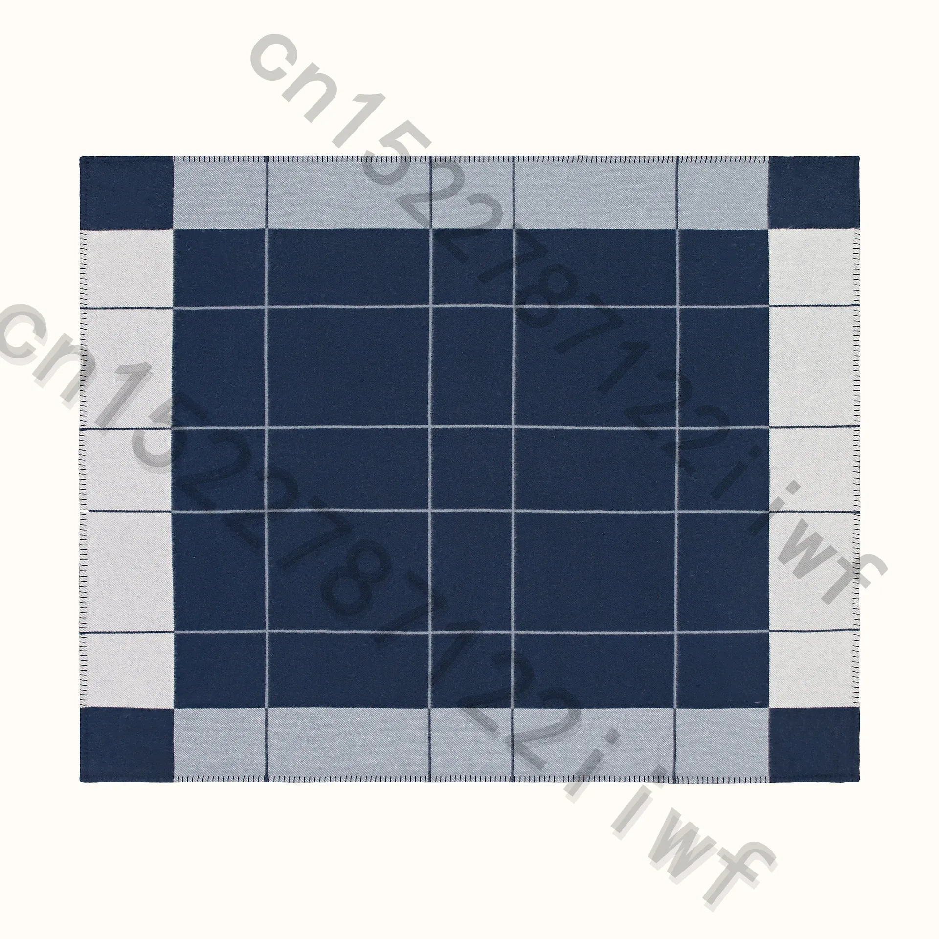 Stripe Navy Blue Бренд H одеяло плед кашемир крючком мягкий шерстяной шарф шаль Портативный Теплый диван кровать флис вязаный розовый плед наволочка - Цвет: Stripe Navy Blue
