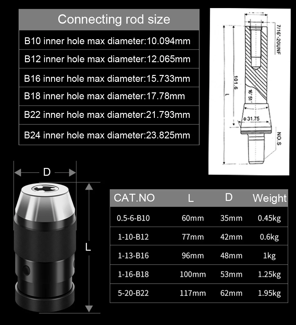 Морзе MT2 MT3 R8 B10 B12 B16 B18 B22 патрон цанговый патрон самозатягивающийся Быстрозажимной сверлильный патрон для сверлильного станка патрон для конического сверла
