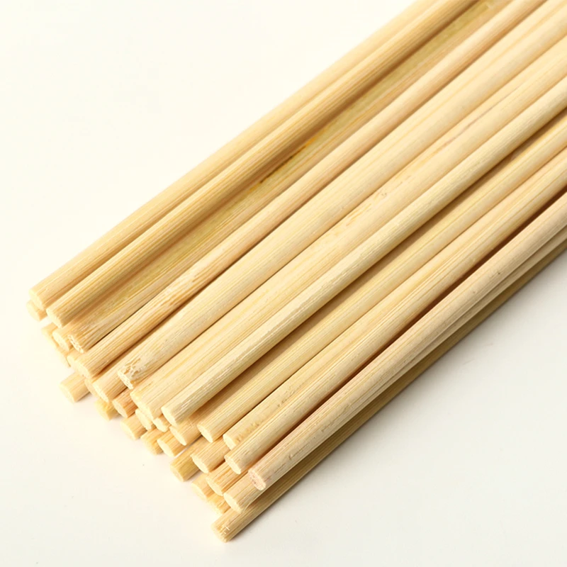 High Quality Wood Barbecue Bamboo Stick Flower Bouquet Arrangement Material Flower Shop Supplies DIY Sticks