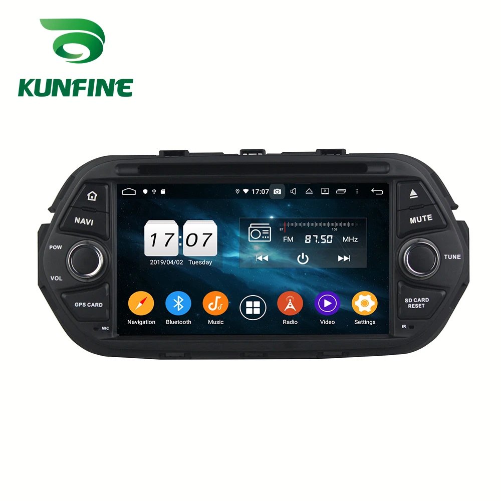 Cheap Android 9.0 Octa Core 4GB RAM 64GB ROM Car DVD GPS Navigation Multimedia Player Car Stereo for Fiat Egea 2016 Headunit Radio 1