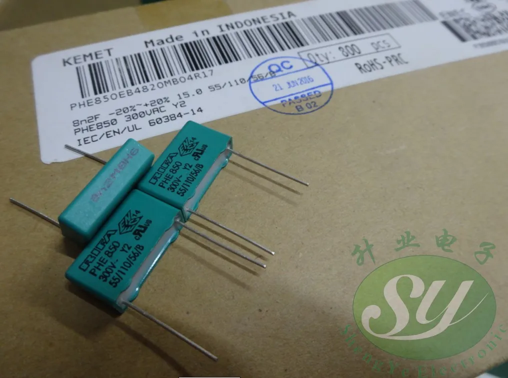 20 штук/50 шт. KEMET RIFA PHE850EB4820M 0,0082 мкФ/300vAC 8.2nf 8200pf 8n2