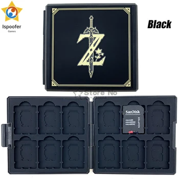 

Newest For Nintend Switch Premium Game Card Pattern Case Hard Protective Cover Storage Box for Memory SD/Micro sd Accessories