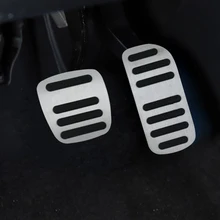 For NISSAN NV200 AT AT car pedal gas foot rest stainless modified pad non slip performance aluminium fuel For NISSAN NV200 AT AT car pedal gas foot rest stainless modified pad non slip performance aluminium fuel