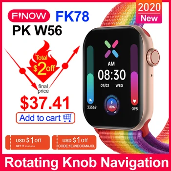 

Finow IWO 12 Pro FK78 Smart Watch PK W56 reloj inteligente Watch 1.78 inch Bluetooth Call Sport Fitness Bracelet For Android IOS