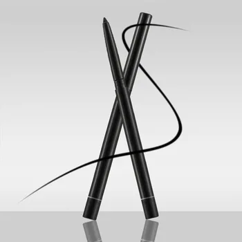 

Auto Retractable Liquid Eyeliner Portable Waterproof Long-lasting Rotatable Black Eyeliner