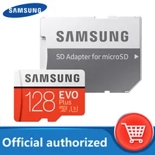 SAMSUNG tarjeta Micro SD de 32gb 128gb 64gb 256gb 512gb Class10 U3 UHS-I TF tarjeta flash EVO Plus de tarjeta de memoria para teléfono móvil