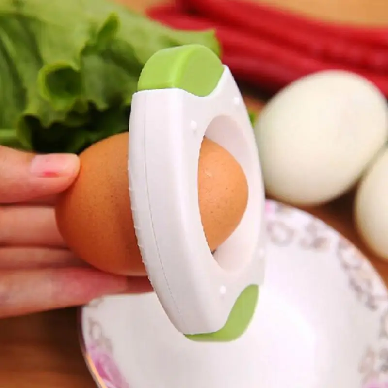 Портативный кухонный Креативный вареный яичный скорлуп Топпер Резак открывалка для яиц кухонные необходимые инструменты