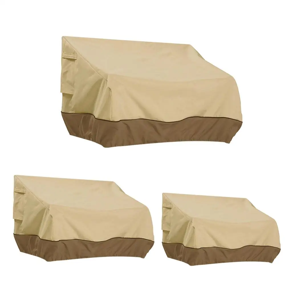 Breathable Oxford Cloth Protective Case, Outdoor Sofa and Chairs Cover, Garden Furniture, Dustproof and Waterproof Protector