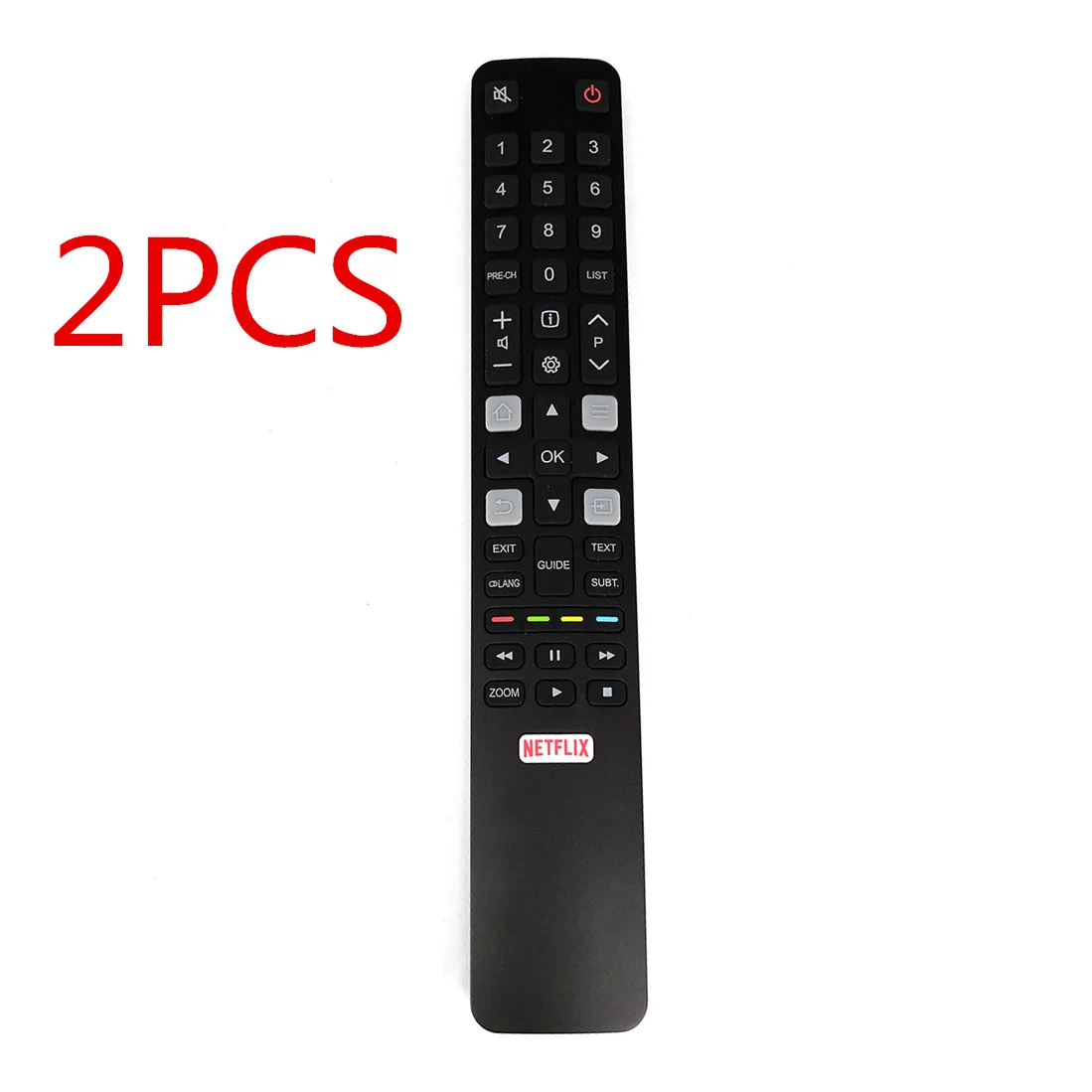 (2pcs)New Original Remote RC802N YUI2 For TCL TV 32S6000S 40S6000FS 43S6000FS U55P6006 U65P6006 U49P6006 U43P6006 U65S9906