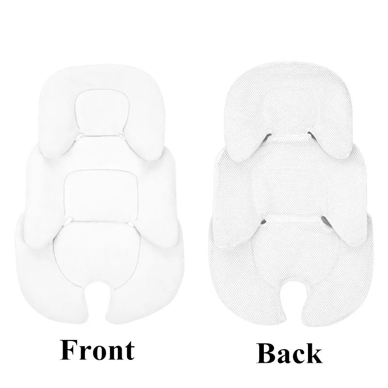 Baby Stroller Cushion Car Seat Insert Baby Head Neck Support Pillow Mattress Breathable Mesh Liner Mat Pram Thermal Mattress best stroller for kid and baby Baby Strollers