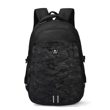 

CWQ14 New leisure backpack men's and women's large capacity student contrast color bag outdoor sports travel backpack