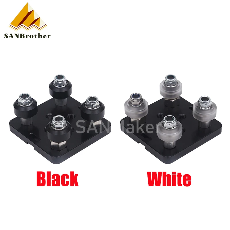 

3D Printer part Openbuilds V gantry plat set special slide plate for aluminum profiles V-slot mini five roulette 1set