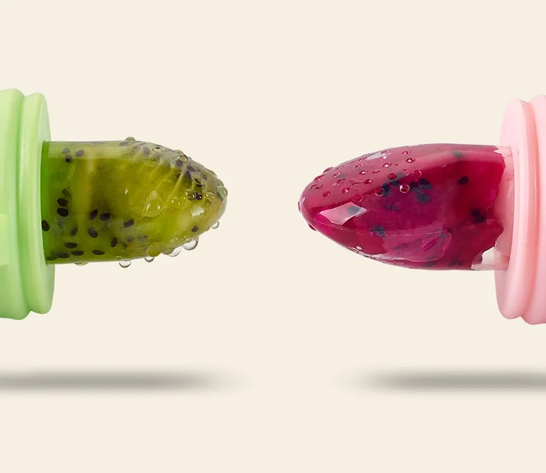 Newborn Babies Feeding Pacifier Multi-colored Baby Fresh Food Fruits Soup Feeder Dummy Soother Weaning Nipple