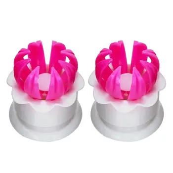 

2 Pcs/Set Buns Pastry Pie Steamed Stuffed Making Mold Durable Cooking Tools Cake Making Steamed Bun Mould Kitchen Accessories