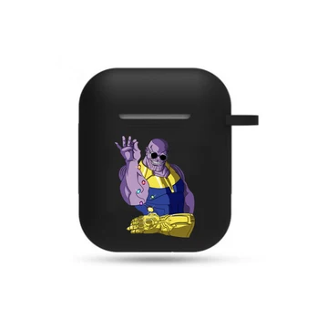 

Hot anime Cartoon Earphone Cover Case For Apple AirPods 2 1 Soft Silicone wireless Bluetooth Protective Earphone Case