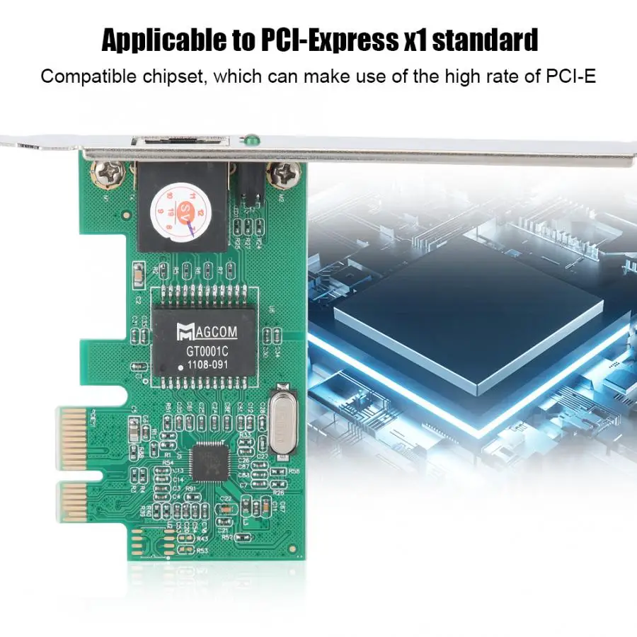 PCI-E Gigabit Ethernet RTL8111C чип-диск-Бесплатный 10/100/1000 Мбит/с Полный/половина дуплексный сетевой карты поддержка для Windows 98SE/2000