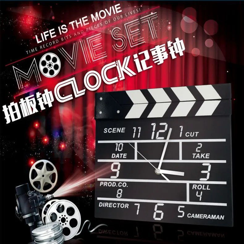 Clappers электронные часы Электроника немой настенные гостиная Непрерывная система