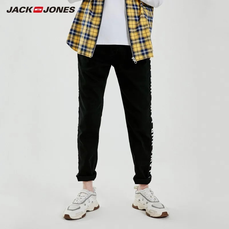 JackJones мужские зауженные джинсы длиной до щиколотки мужская одежда 219132560