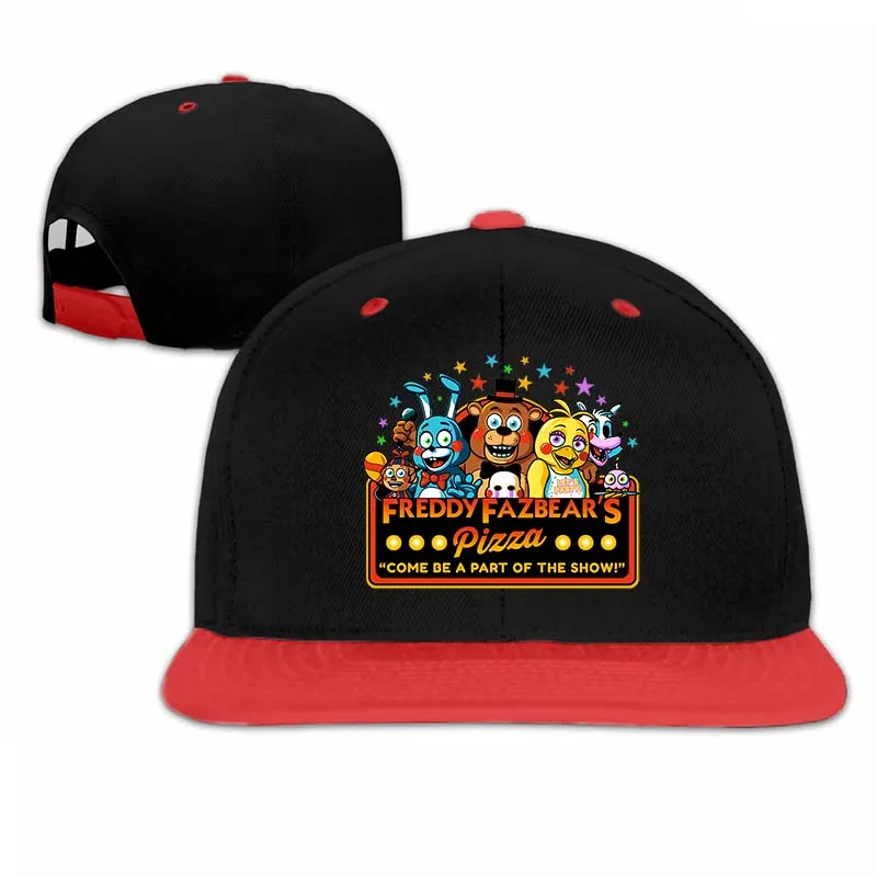 Freddy Fazbear's Pizza бейсбольная кепка для мужчин и женщин, Кепка для водителя грузовика, модная Регулируемая Кепка - Цвет: 5-Red