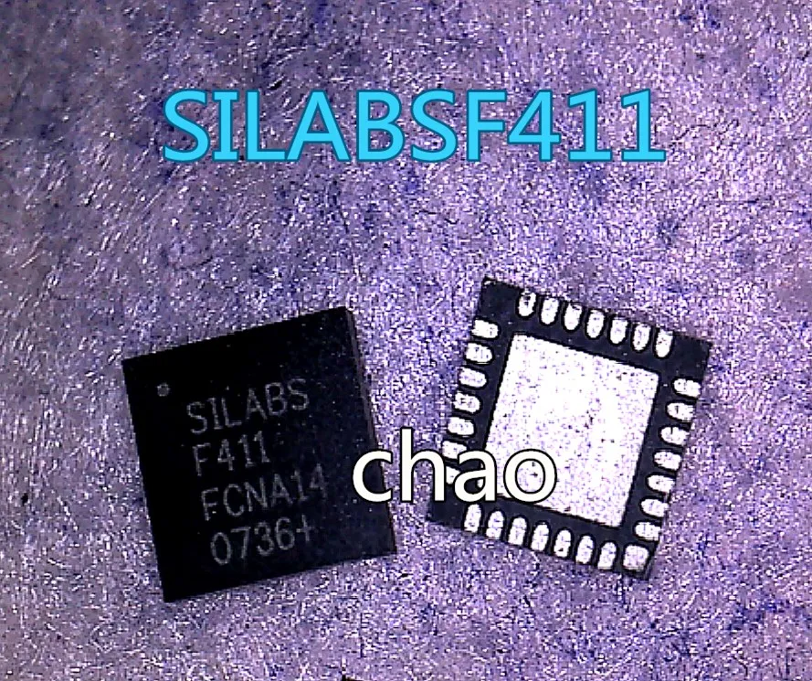 

5pcs/lot SILABSF411 SILABS 411 QFN