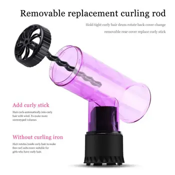 

1pc Universal Hair Curls Automatic Hair Curl Diffuser Cover For Hairdryer Curly Drying Blower Hair Roller Curler Salon Style