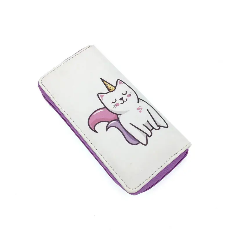 KANDRA длинный кошелек клатч женский модный кошелек с принтом зебры PU кожаный длинный дизайн сумка для денег новая сумка для телефона держатель для карт
