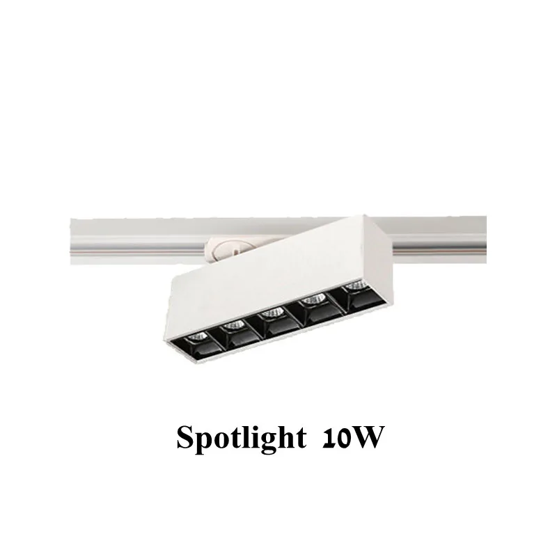 10W 20W 30W 40W LED Track Light LED Ceiling Lamp Aluminum AC85-265V LED Linear Light Floodlight Rail Lamps for Home Shop Stores hanging ceiling lights Ceiling Lights