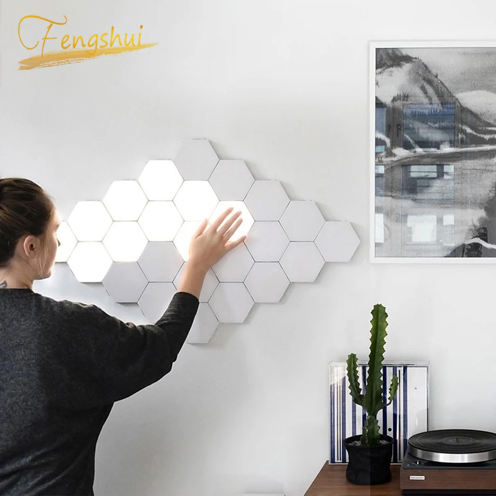 

Modern LED Night Lights Quantum Lamp Modular Touch Light Touch Sensitive Lighting LED Night Light Magnetic DIY Indoor Decoration